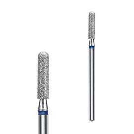 STALEKS. Фреза алмазна "ЦИЛІНДР ЗАОКРУГЛЕНИЙ", синя, Ø 2.5 mm #1
