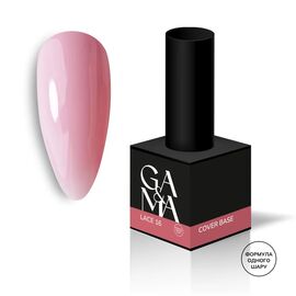 GA&MA. Cover base #16, LACE, 15 ml (формула одного шару) #1