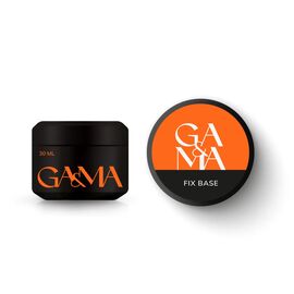 GA&MA. Fix Rubber Base, NEW formula, Clear, 30 ml, прозора база #1