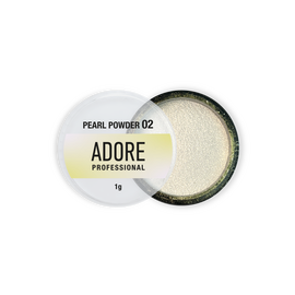 ADORE. Pearl Powder #02, 1 g. Перлинна пудра, золоті перли #1