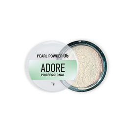 ADORE. Pearl Powder #05, 1 g. Перлинна пудра, бірюзово-рожевий перламутр #1