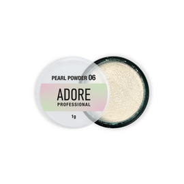 ADORE. Pearl Powder #06, 1 g. Перлинна пудра, зеленувато-рожеві перли #1