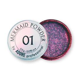 ADORE. Mermaid Powder #01, 0.5 g. Втирка-хамелеон, фіолетово-синьо-рожева #1
