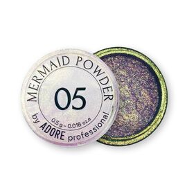 ADORE. Mermaid Powder #05, 0.5 g. Втирка-хамелеон, бузково-бірюзово-золотава #1