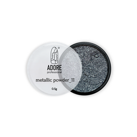 ADORE. Metallic Powder #11, 0.5 g. Металева втирка, срібло #1