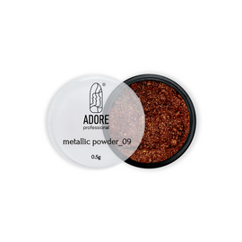 ADORE. Metallic Powder #09, 0.5 g. Металева втирка, бронзова #1