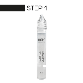 ADORE. Nail Brush CARE SYSTEM, 2*15 ml, Система догляду за пензлями #2