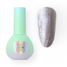 You Are Cute. Reflective Gel Polish #104, 5 ml, світловідбиваючий гель-лак #1