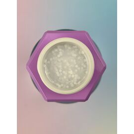 You Are Cute. Bottle Gel #23, 15 ml, рідкий гель з білими квіточками #2