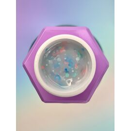 You Are Cute. Builder Gel #28, 15 ml, гель для нарощування з кольоровими сердечками #2