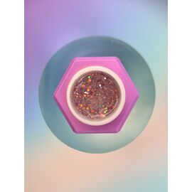 You Are Cute. Glitter Gel #02, 5 ml, Блискітки для нігтів #2