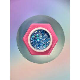 You Are Cute. Glitter Gel #04, 5 ml, Блискітки для нігтів #2