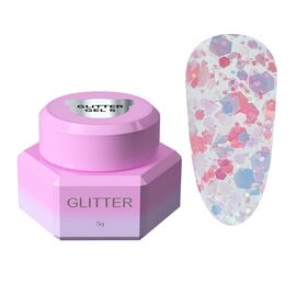 You Are Cute. Glitter Gel #05, 5 ml, Блискітки для нігтів #1
