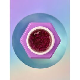You Are Cute. Glitter Gel #08, 5 ml, Прозорий гель з сухоцвітами #2