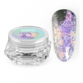 You Are Cute. Magic Sparkles №06, 0.2 g, Сухі блискітки-хамелеон для нігтів #1