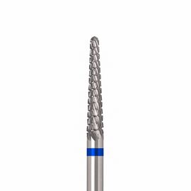 Ülka. Carbide nail bit, needle, blue, Ø 2.3 mm / роб. частина 14mm, Фреза твердосплавна "Голка" синя #1