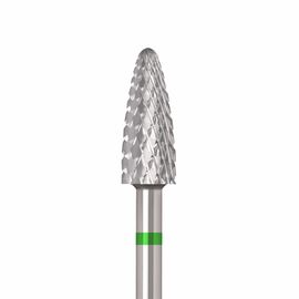 Ülka. Carbide nail bit, corn, green, Ø 5 mm / роб. частина 13 mm, Фреза твердосплавна "Кукурудза" зелена #1