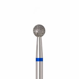 Ülka. Diamond nail bit, ball, blue, Ø 4 mm, Фреза алмазна "Куля" синя #1