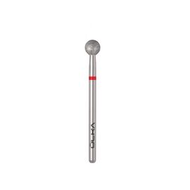 Ülka. Diamond nail bit, ball, red, Ø 5 mm, Фреза алмазна "Куля" червона #2