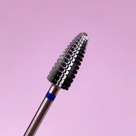 LUNAmoon. Carbide nail bit, corn, blue, Фреза твердосплавна "Кукурудза", синя, Ø 5.9 mm #2