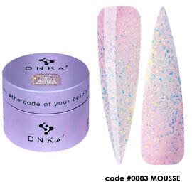 DNKa’. Builder Gel, Mousse, #0003, 30 ml, гель для моделювання #1