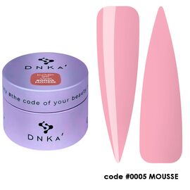 DNKa’. Builder Gel, Mousse, #0005, 30 ml, гель для моделювання #1