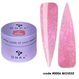 DNKa’. Builder Gel, Mousse, #0006, 30 ml, гель для моделювання #1