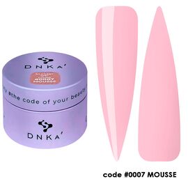 DNKa’. Builder Gel, Mousse, #0007, 30 ml, гель для моделювання #1