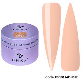 DNKa’. Builder Gel, Mousse, #0008, 30 ml, гель для моделювання #1
