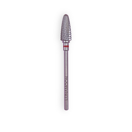 LUNAmoon. Carbide nail bit, corn, red, Фреза твердосплавна "Кукурудза", червона, Ø 5.8 mm #1