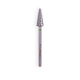 LUNAmoon. Carbide nail bit, cone, green, Фреза твердосплавна "Ялинка", зелена, Ø 4.5 mm #1
