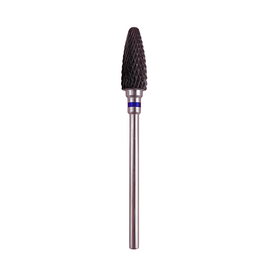 LUNAmoon. Carbide nail bit, corn, blue, Фреза твердосплавна "Кукурудза", синя, для зняття гель-лаку #1