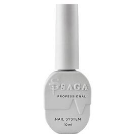 SAGA. Rubber base "Strong", clear, 10 ml. Прозора каучукова база #1