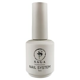 SAGA. Rubber base "Soft", clear, 15 ml. Прозора каучукова база #1