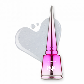 PINX. Liquid builder gel "Bubulove", 8 ml, #001. Гель для укріплення та вирівнювання з шимером #1