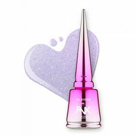 PINX. Liquid builder gel "Bubulove", 8 ml, #002. Гель для укріплення та вирівнювання з шимером #1