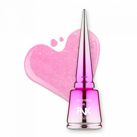 PINX. Liquid builder gel "Bubulove", 8 ml, #003. Гель для укріплення та вирівнювання з шимером #1