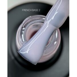 SAGA. French base, #02, 10 ml. Камуфлююча база #1