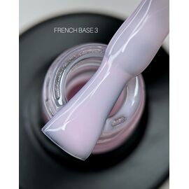 SAGA. French base, #03, 10 ml. Камуфлююча база #1