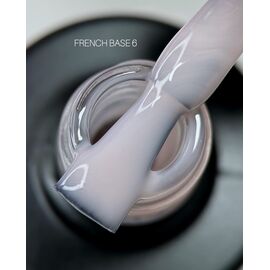 SAGA. French base, #06, 10 ml. Камуфлююча база #1