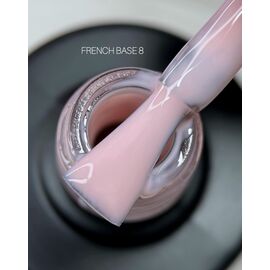 SAGA. French base, #08, 15 ml. Камуфлююча база #2