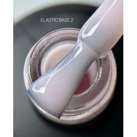 SAGA. Elastic base, #02, 30 ml. Камуфлююча база (без пензлика) #2