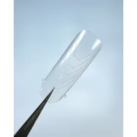 LUNAmoon. Top nail forms, Classic Salon Square, 120 шт. Верхні форми для нарощування, класичний салонний квадрат #2