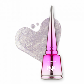 PINX. Liquid builder gel "Furbia", 8 ml, #001. Гель для укріплення та вирівнювання з шимером #1