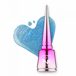 PINX. Liquid builder gel "Furbia", 8 ml, #002. Гель для укріплення та вирівнювання з шимером #1