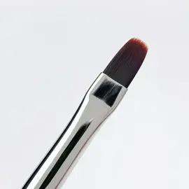 NOTN. Professional Brush Oval, 9 mm, професійний пензлик для викладки гелю, плоский овал #2