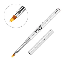 NOTN. Brush Gradient, 12 mm, професійний пензлик для манікюру металевий для градієнтів #1