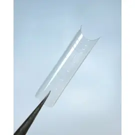 LUNAmoon. Top nail forms, Skeleton of Arched Square, 120 шт. Верхні форми для нарощування, основа арочного квадрату #2