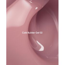 NOTD Cold Builder gel #02, 15 ml, нюдово-рожевий гель для нарощування нігтів #2