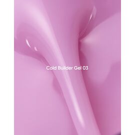 NOTD Cold Builder gel #03, 15 ml, рожевий гель для нарощування нігтів #2